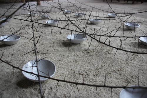 Anna Macleod, detail of Spioraid Gealaí / Moon Spirits, courtesy of the artist.