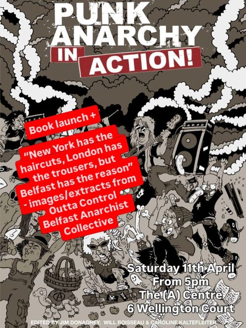 Punk Anarchy In Action! Book Launch 