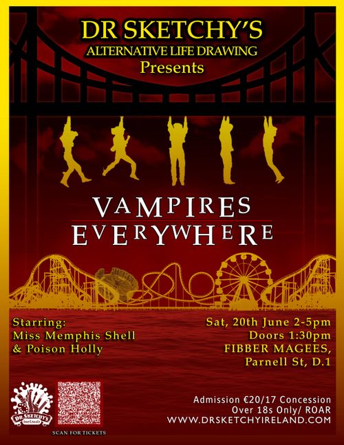 Dr Sketchy’s presents Vampires Everywhere 