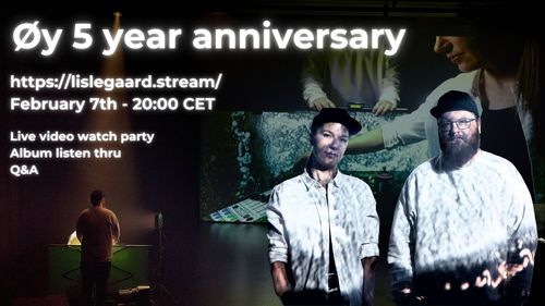 Øy 5 year anniversary - Talk show and watch party